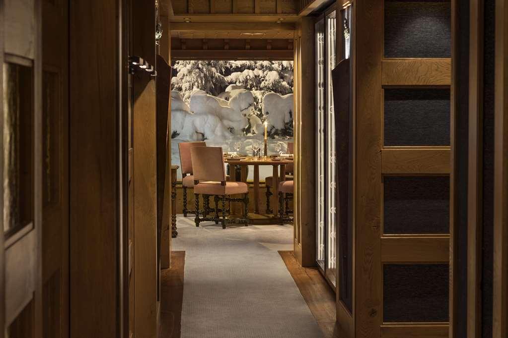 Hotel Aman Le Melezin Courchevel Restauracja zdjęcie