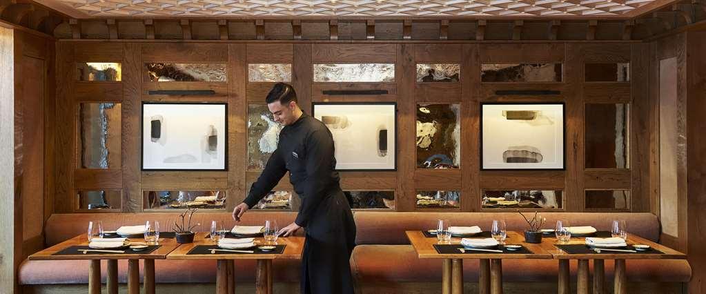 Hotel Aman Le Melezin Courchevel Restauracja zdjęcie