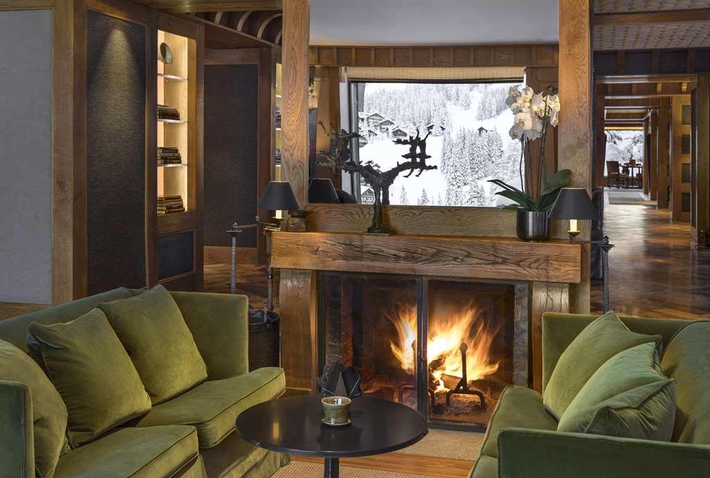 Hotel Aman Le Melezin Courchevel Restauracja zdjęcie