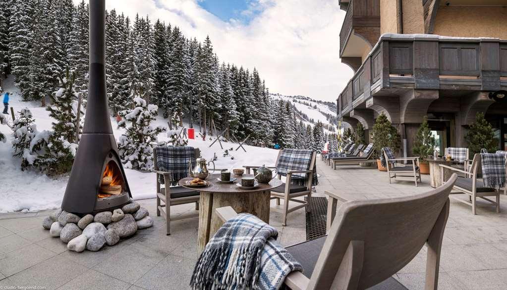 Hotel Aman Le Melezin Courchevel Restauracja zdjęcie